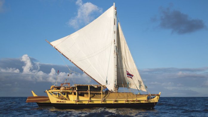 Makalii-Cover Photo: Voyaging Canoe Makali‘i