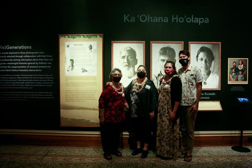 Photo: The Kaʻaukai Family from Kaʻū