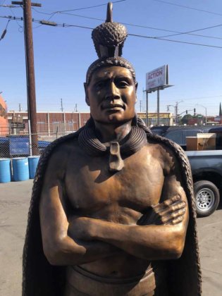 Photo: King Kaumualiʻi Statue at the Foundry