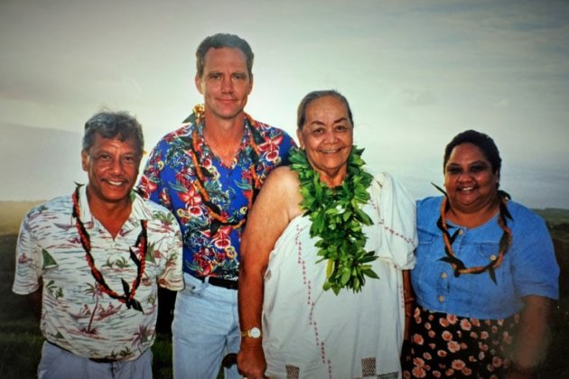 Photo: Kaho&#699;olawe Island Reserve Commission (KIRC) Chair Noa Emmett Aluli, KIRC Commissioner and BLNR Chair Mike Wilson, KIRC Commissioner and OHA Trustee Adelaide "Frenchy" DeSoto, and KIRC Commissioner and OHA Trustee Colette Machado