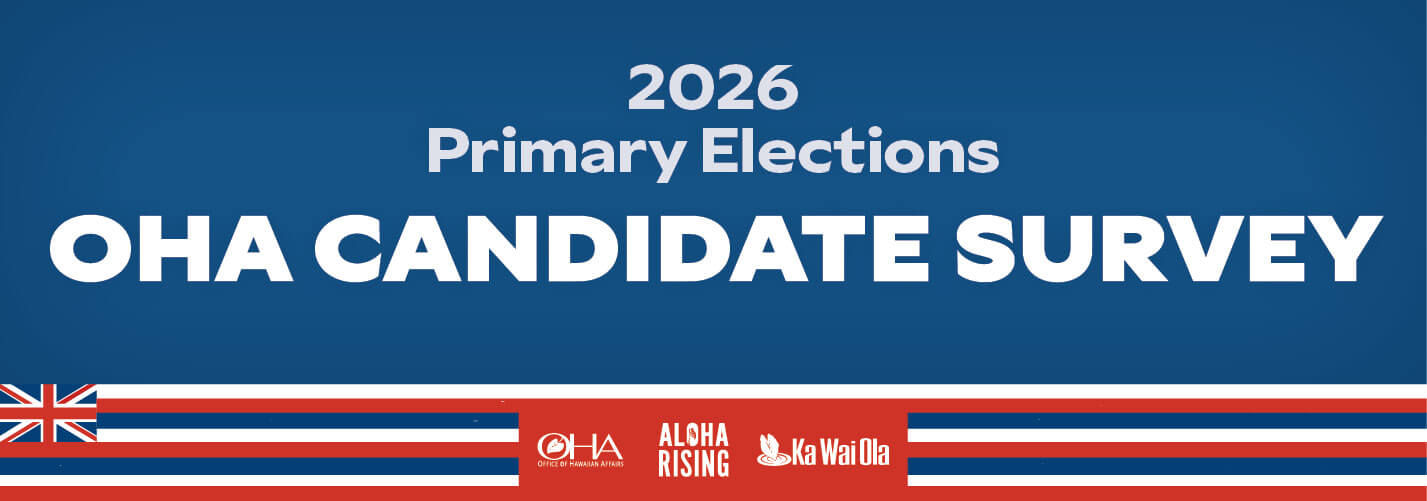 2026 Primary Elections OHA Candidate Survey