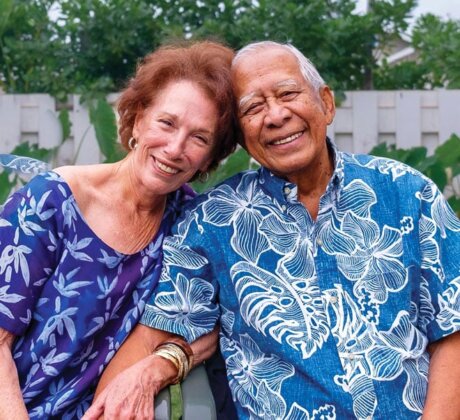 Photo: Fred and his wife Sandra Decker
