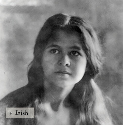 Portrait of a Irish Hawaiian Girl