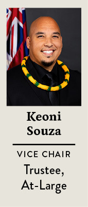 Keoni Souza: Trustee At-Large