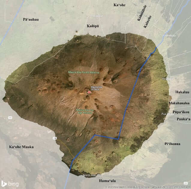 Mauna Kea TCP boundary diagram