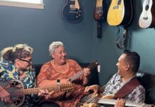 Radio Personalities Collaborate on a New Local Lifestyle Show Photo: Mele Apana, Lina Girl Langi, and Davey D share music and laughs