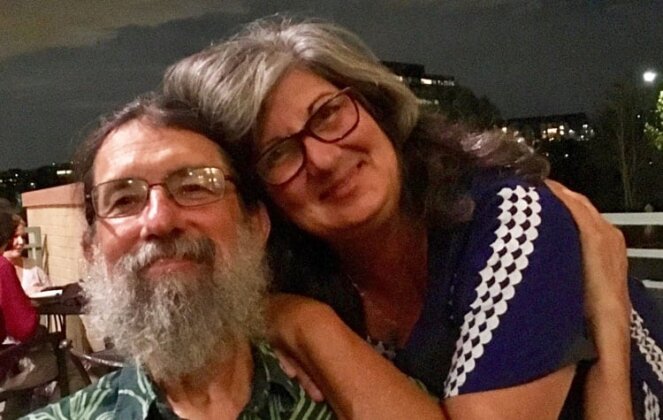 Photo: Jim Kauahikaua and Jeri Gertz