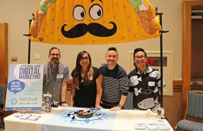 Photo: Exhibitors from Nimbus Limited