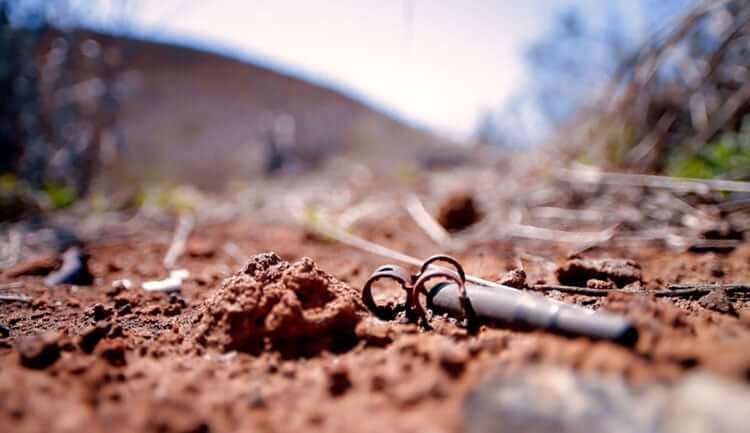 Photo: Spent Artillery Casings