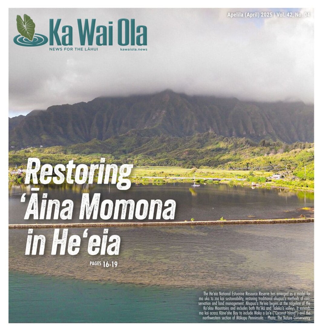 KaWaiOla-April2025-Cover Ka Wai Ola April 2025 Cover