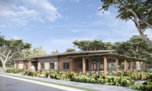 Rendering of the Pālamanui Community Center