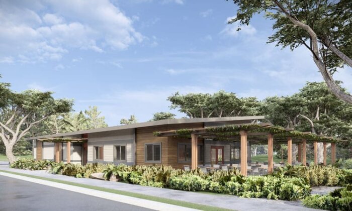 Rendering of the Pālamanui Community Center