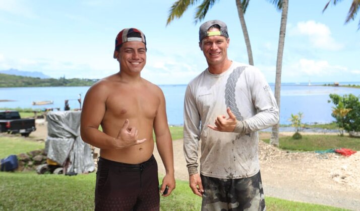 Photo: Volunteers at Paepae o He‘eia