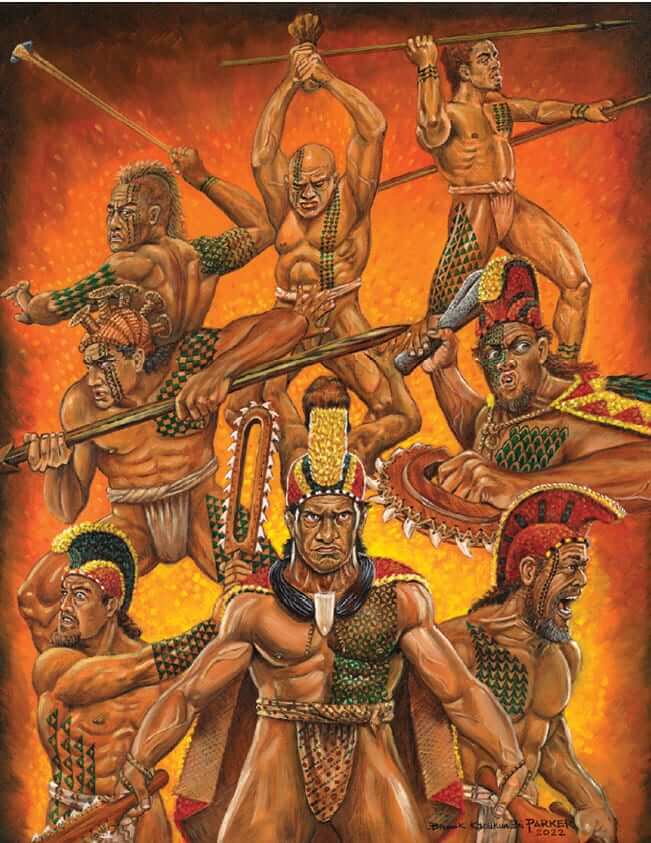 Nā Koa Painting