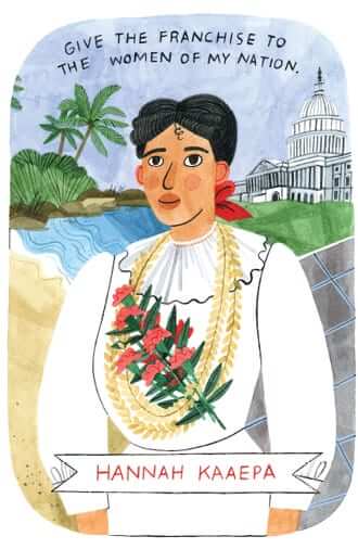 Illustration of Hannah Kaaepa