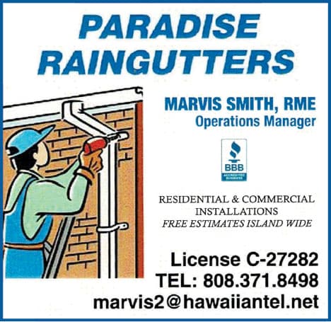 Paradise Raingutters