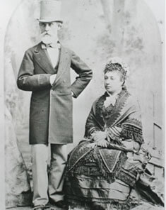 Photo: Ke Ali‘i Pauahi and her husband, Charles Reed Bishop