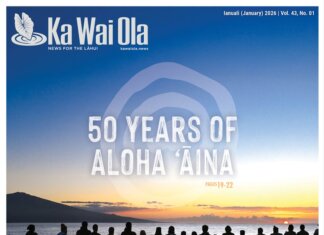 Ka Wai Ola | Vol. 43 No. 1 | January 2026 Ka Wai Ola January 2026 Cover