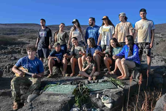 Photo: Five generations of kahuʻāina have been trained by the ʻOhana to restore and care for Kahoʻolawe
