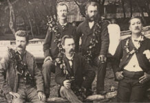 Loyal to the Crown Photo: William H. Rickard with royalists