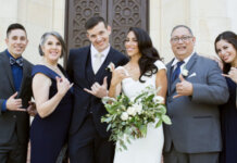 Combining Career and Kuleana on the Continent Photo: Jessica Hilo and her ʻohana at her wedding in 2017