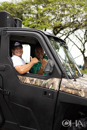 Photo: OHA at the 2026 Merrie Monarch Festival Parade
