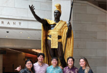 Navigating the Halls of Congress: The Prince Jonah Kūhiō Kalanianaʻole Fellows Program Photo: Kamehameha statue in Washington, D.C.,