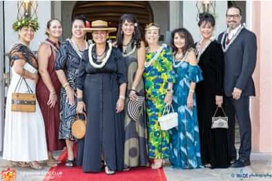 Photo: Holoku Ball Celebrants