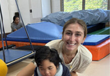 Seeking Kōkua for Kaimana Photo: Kaimana Rhoden with one of his therapists
