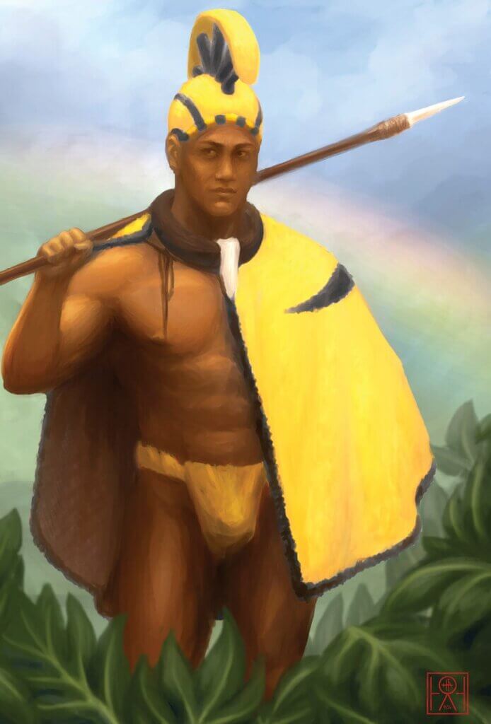 Illustration of Kaululāʻau