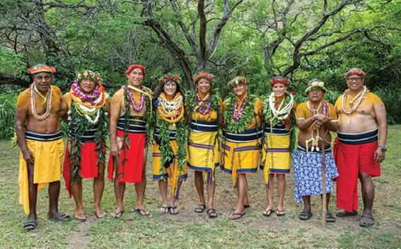 Photo: Hawaiʻi's six new Pwo Navigators